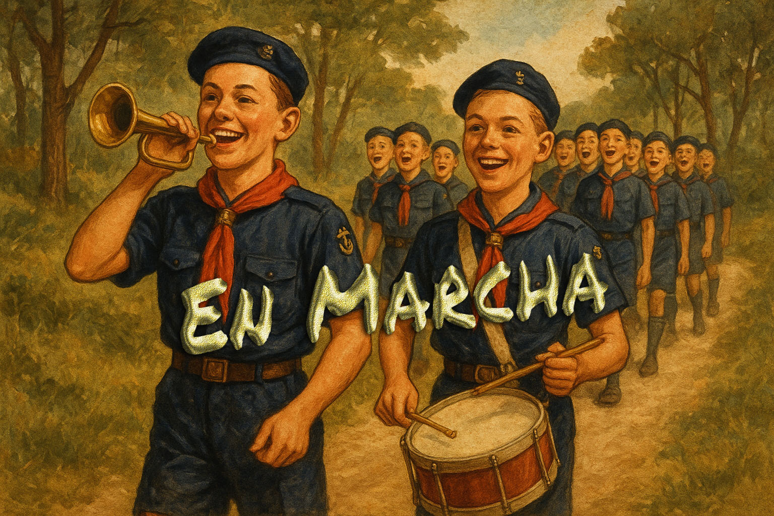 en marcha