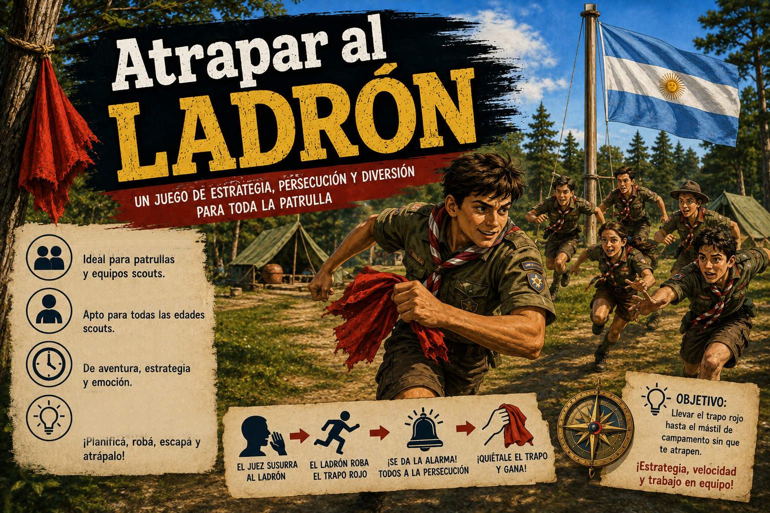 atrapar al ladron