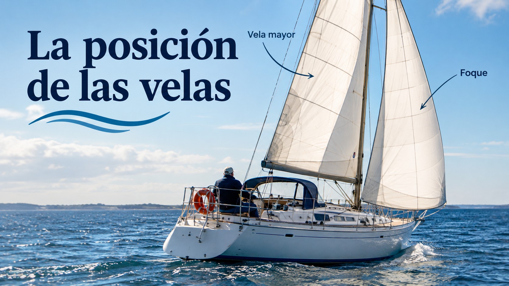 la posicion de las velas